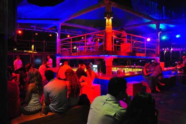 Cinda at the Beach Bar